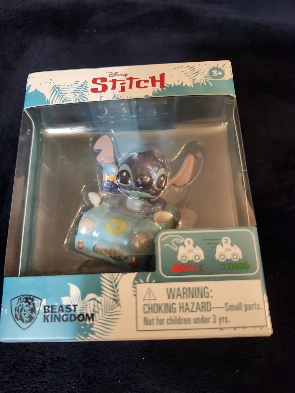 Disney Stitch Blue Teal Collectible Toy